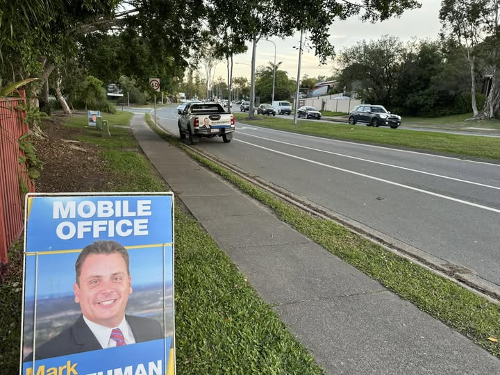 Roadside Helensvale 28 May 2025